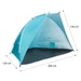 Namiot plażowy 260X120X120 CM NC8030 turkusowy NILS CAMP