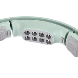 ZESTAW HULA HOP MAGNETYCZNY GREEN HHM13 Z LICZNIKIEM HMS + PAS WYSZCZUPLAJĄCY BR163 BLACK