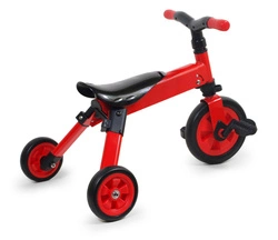 Rowerek 3-kołowy składany TCV-T701 czerwony