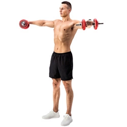 Sztangielki gumowane 30KG HMS SGGX30