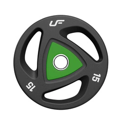 Obciążenie olimpijskie poliuretanowe 15 kg - UpForm