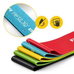 Zestaw 5 gum do ćwiczeń MINI POWER BAND 4Fizjo