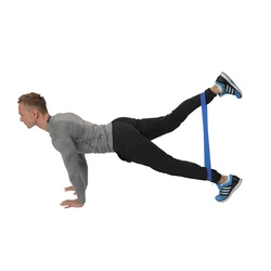 Guma do ćwiczeń HMS GU04 Blue 0.9 x 50 x 600 mm