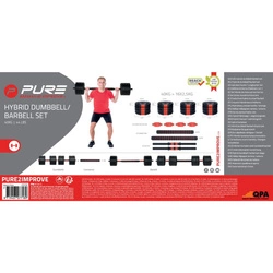 HANTLA SZTANGA SKŁADANA KOMPOZYTOWA 40KG PURE 2 IMPROVE