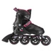 Łyżworolki Nils Extreme NA11002 czarno/fioletowe rozm. M (35-38)
