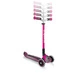 Hulajnoga 3-kołowa Globber Master Lights 662-110 różowa