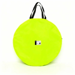 Bramka piłkarska treningowa pop-up - zielony neon (M) 120x80x80 cm