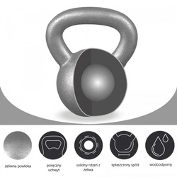 Kettlebell Żeliwo 20kg