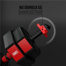 Sztangielki sztanga kompozyt SGC15 15 kg HMS