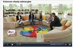 Profesjonalna chusta animacyjna Akson 7m