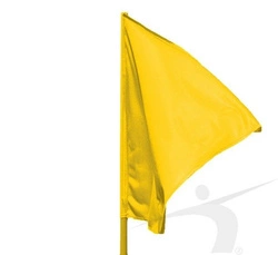 Chorągiewka z podstawą Polanik BFY-S0324 Żółta