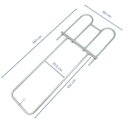 Aluminiowa atrapa bloku wieszana na siatkę – Legend Sport