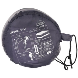 Śpiwór Light szary 170x30X70cm Royokamp