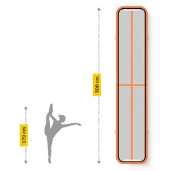 Ścieżka akrobatyczna dmuchana 4Fizjo AIR MAT 5 x 1 x 0,15 m