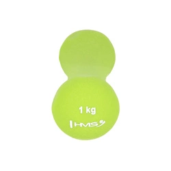 Ciężarek żeliwny pokryty neoprenem HMS 17025 1 kg