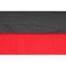 Hamak turystyczny nylonowy 270x140 cm czerwono czarny