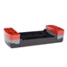 Step do aerobiku HMS AS003 Black/Gray/Red 