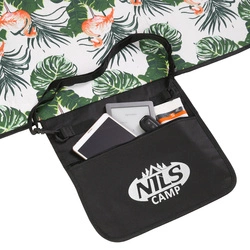 Koc piknikowy 220x200 PE ALU NC8008 liście NILS CAMP