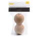Podwójna piłka do masażu korkowa "PEANUT" / SMJ sport HH-CORK-1003