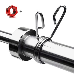 Gryf olimpijski GO205 13.5kg 1500mm + zaciski HMS Premium