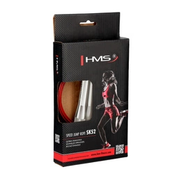 Szybka skakanka aluminiowa HMS SK52 Black/Grey