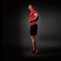 BODY SCULPTURE SKAKANKA SPEED Z OBCIĄŻNIKAMI 2 X 100G BK 256