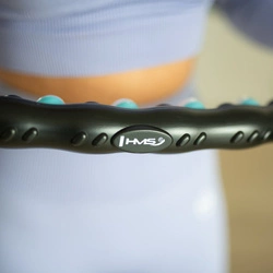 Hula Hop masujący z magnesami HMS HHP006 Black-Blue 98CM