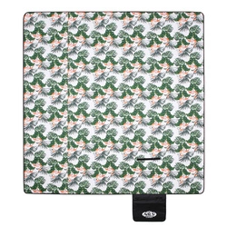 Koc piknikowy 220x200 PE ALU NC8008 liście NILS CAMP