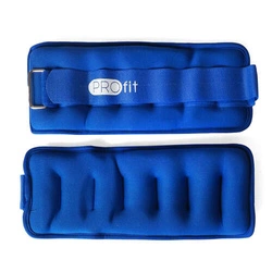 Obciążenia na ręce i nogi Profit Evolution 2x1,5kg niebieskie DK 3310