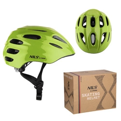 Kask Nils Extreme MTW01 led zielony rozm. S (49-57 cm)
