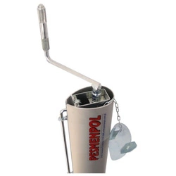 Słupki do tenisa profesjonalne, aluminiowe, owalne