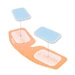 Gel pads 12 nakładki żelowe do elektrostymulatorów nn
