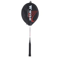 Rakieta do badmintona STEELTEC 9 WISH czerwona