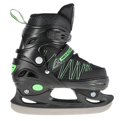 Łyżworolki z wym. pł. hokejową NH11912 A 2w1 black/green rozm. M(35-38) NILS EXTREME