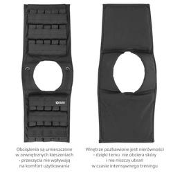 Kamizelka treningowa KTO30 z obciążeniem 30 kg HMS