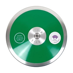 Dysk do rzutów wykonany ze stali i tworzywa – Legend Sport