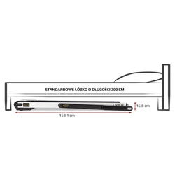Bieżnia elektryczna z biurkiem LOOP12 (2 CZĘŚCI) HMS Multi czarny