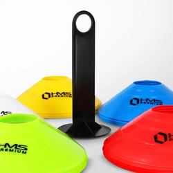 Pachołki grzybki treningowe GTR50 50szt HMS Premium