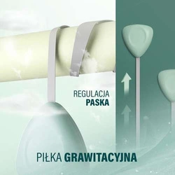 HULA HOP HHM14 GREEN Z MAGNESAMI I OBCIĄŻNIKIEM + LICZNIK HMS