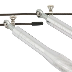 Szybka skakanka aluminiowa HMS SK52 Black/Grey