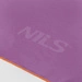 Ręcznik z mikrofibry NCR12 180x100 cm NILS CAMP purple-red