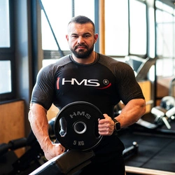 TOG05 2 x 5 KG TALERZ OLIMPIJSKI OGUMOWANY 2 x 5 KG HMS