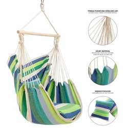 Krzesło brazylijskie NC3107 zielone Nils Camp