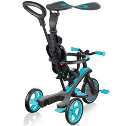 Rowerek 4w1 trójkołowy / biegowy / wózek Globber Explorer Trike Teal 632-105-3