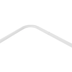 Bramka do piłki nożnej Enero z siatką 182x122x61cm biała