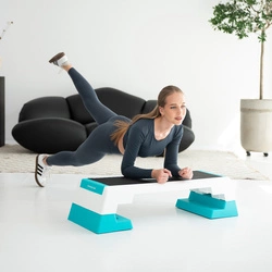 AS007 WHITE/MINT STEP DO AEROBIKU HMS PREMIUM