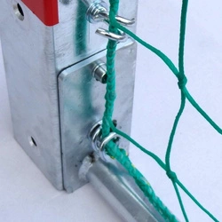 Bramka do piłki ręcznej stalowa z łukami stałymi