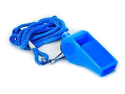 Gwizdek plastikowy Allright blue