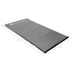 Materac gimnastyczny składany MGS01 2400x1200 mm gray HMS Premium