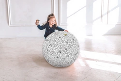 Piłka Balonowa do kolorowania XXL DINO